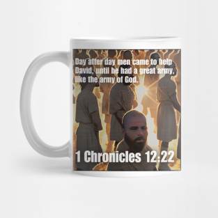 1 Chronicles 12:22 Mug